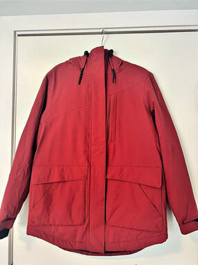 Animal Tignes Womens Waterproof Snow Jacket Red Medium
